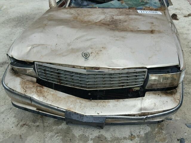 1G6KD52Y3TU251558 - 1996 CADILLAC DEVILLE GOLD photo 7