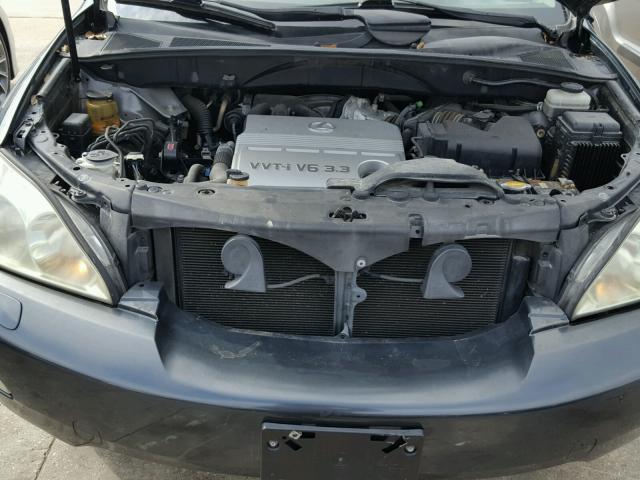 JTJGA31U450056042 - 2005 LEXUS RX 330 GRAY photo 7