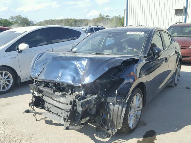 3MZBN1W31HM140193 - 2017 MAZDA 3 GRAND TO BLUE photo 2