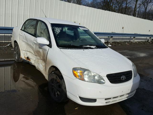 2T1BR32E73C021530 - 2003 TOYOTA COROLLA CE WHITE photo 1