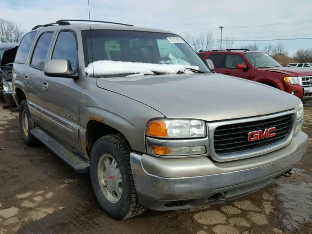 1GKEK13V42R211332 - 2002 GMC YUKON BEIGE photo 1