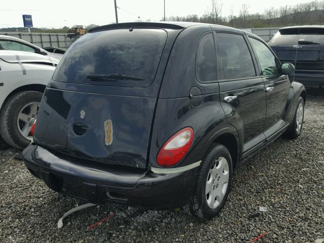 3A8FY48BX8T135705 - 2008 CHRYSLER PT CRUISER BLACK photo 4