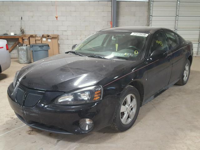 2G2WP552881109968 - 2008 PONTIAC GRAND PRIX BLACK photo 2