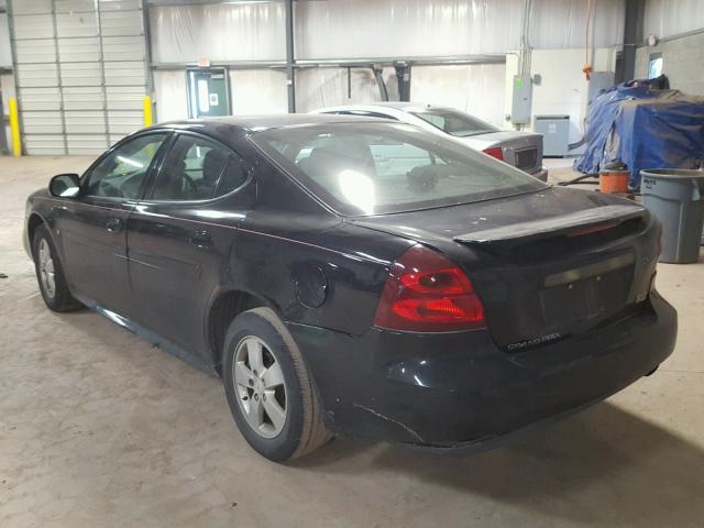 2G2WP552881109968 - 2008 PONTIAC GRAND PRIX BLACK photo 3