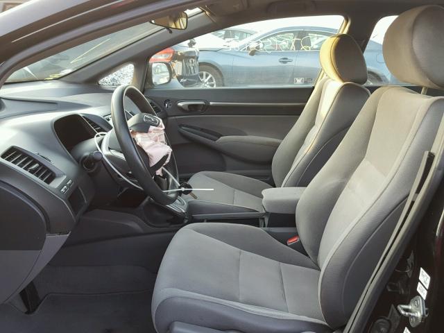 2HGFA16897H306101 - 2007 HONDA CIVIC EX შავი ფოტო 5