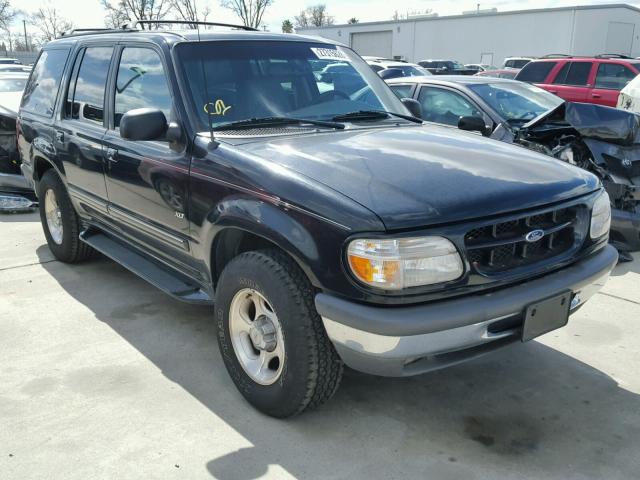 1FMZU34E5WZC06336 - 1998 FORD EXPLORER BLACK photo 1