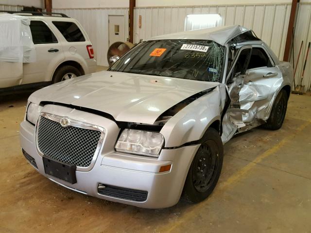 2C3KA43R96H316352 - 2006 CHRYSLER 300 SILVER photo 2