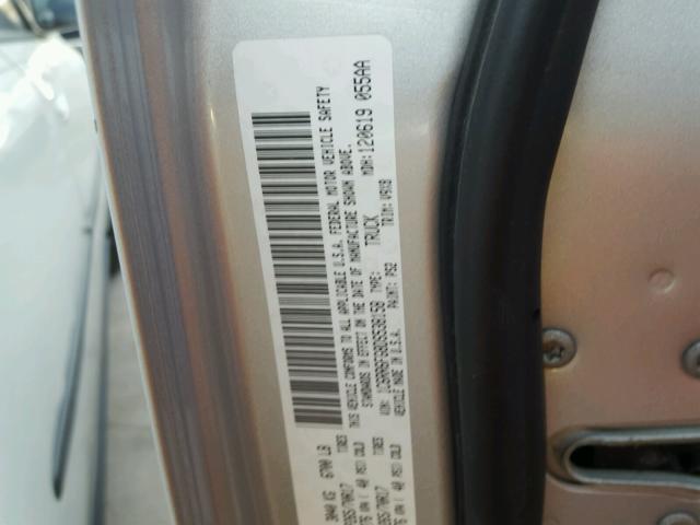 1C6RR6FG8DS538158 - 2013 RAM 1500 ST SILVER photo 10