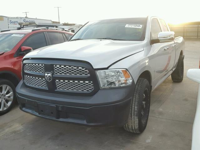 1C6RR6FG8DS538158 - 2013 RAM 1500 ST SILVER photo 2