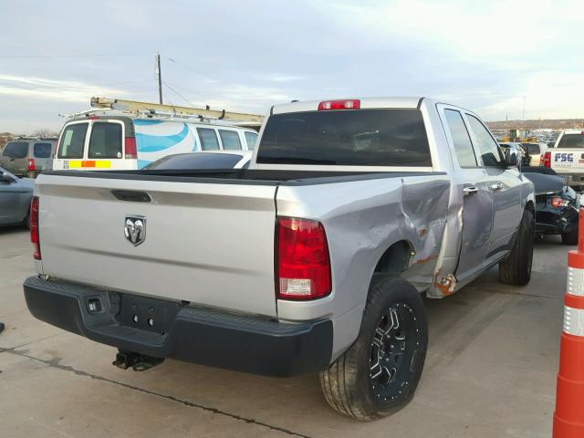 1C6RR6FG8DS538158 - 2013 RAM 1500 ST SILVER photo 4