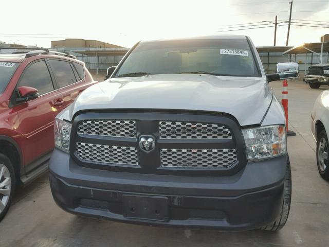 1C6RR6FG8DS538158 - 2013 RAM 1500 ST SILVER photo 9