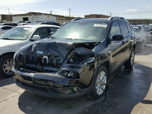 1C4PJLCB8GW113597 - 2016 JEEP CHEROKEE L GRAY photo 2