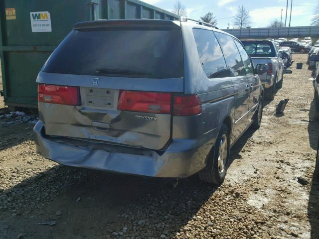 2HKRL18651H531390 - 2001 HONDA ODYSSEY EX SILVER photo 4