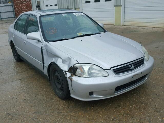 1HGEJ8548XL040639 - 1999 HONDA CIVIC EX SILVER photo 1