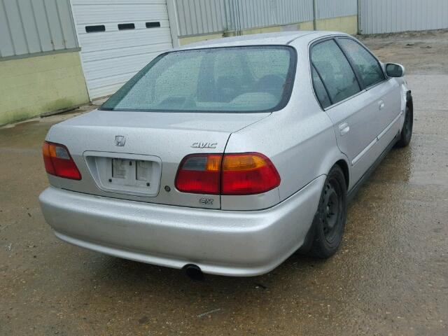1HGEJ8548XL040639 - 1999 HONDA CIVIC EX ვერცხლისფერი ფოტო 4