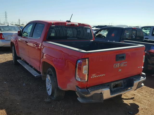 1GTG5CEA1G1224983 - 2016 GMC CANYON SLE RED photo 3