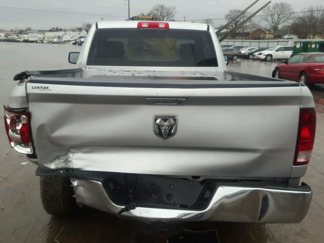 3D7JB1EK9AG107212 - 2010 DODGE RAM 1500 SILVER photo 6