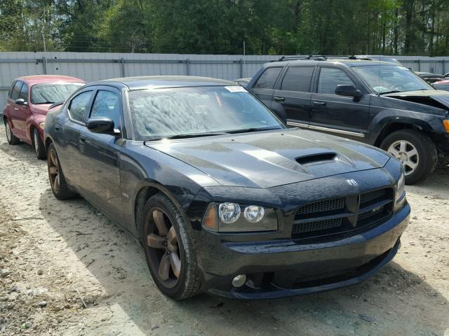 2B3KA73W26H265894 - 2006 DODGE CHARGER SR BLACK photo 1