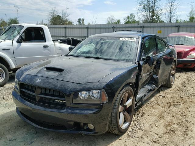 2B3KA73W26H265894 - 2006 DODGE CHARGER SR BLACK photo 2