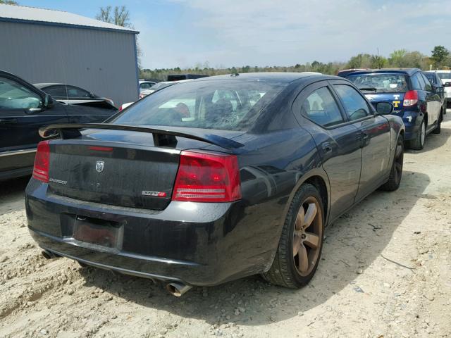 2B3KA73W26H265894 - 2006 DODGE CHARGER SR BLACK photo 4