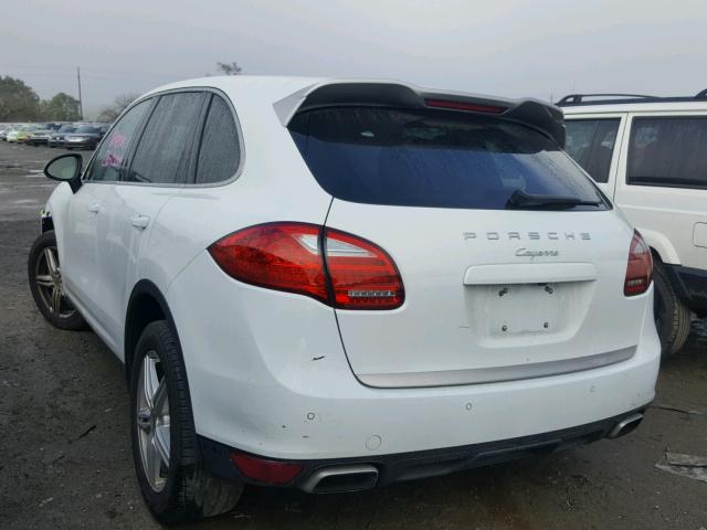 WP1AA2A20ELA93488 - 2014 PORSCHE CAYENNE WHITE photo 3