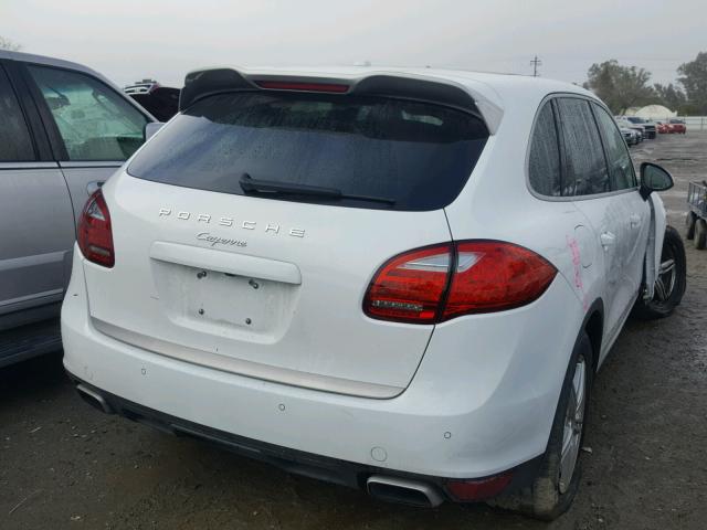 WP1AA2A20ELA93488 - 2014 PORSCHE CAYENNE WHITE photo 4