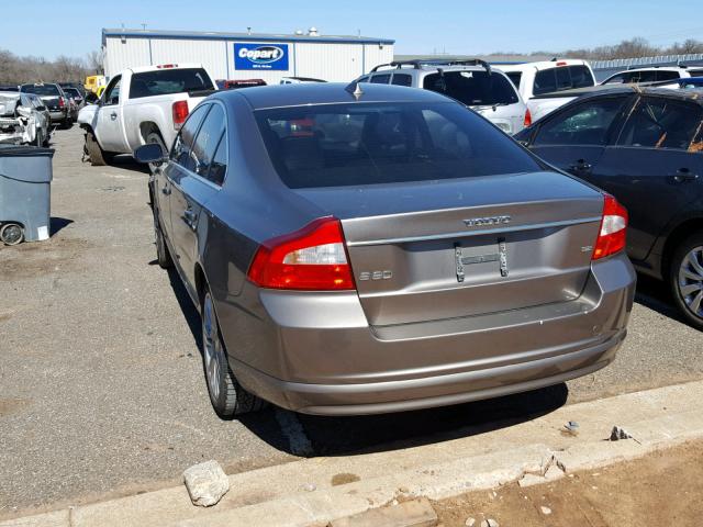 YV1AS982271034545 - 2007 VOLVO S80 3.2 SILVER photo 3