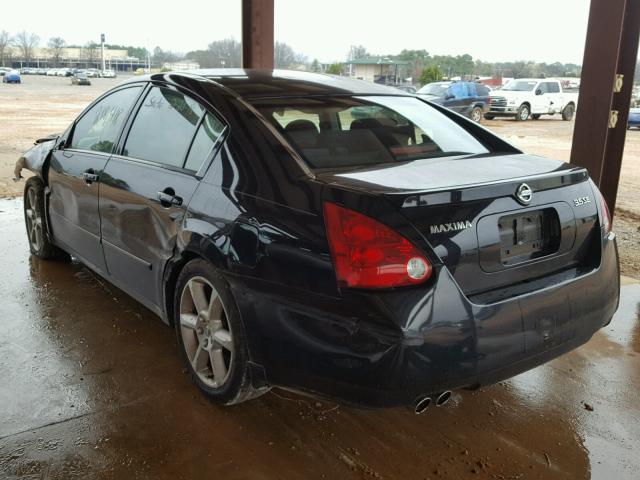 1N4BA41E94C813497 - 2004 NISSAN MAXIMA SE BLACK photo 3