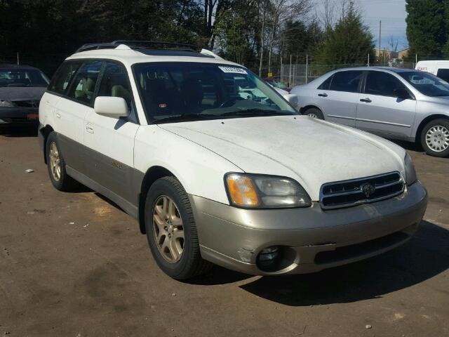 4S3BH6865Y7629804 - 2000 SUBARU LEGACY OUT WHITE photo 1