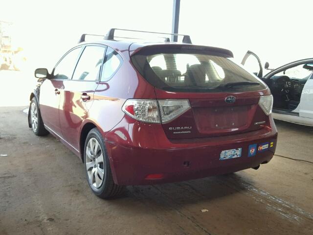 JF1GH6A64BH812733 - 2011 SUBARU IMPREZA 2. RED photo 3