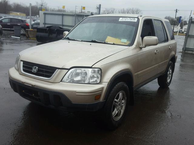 JHLRD18731C022158 - 2001 HONDA CR-V SE TAN photo 2