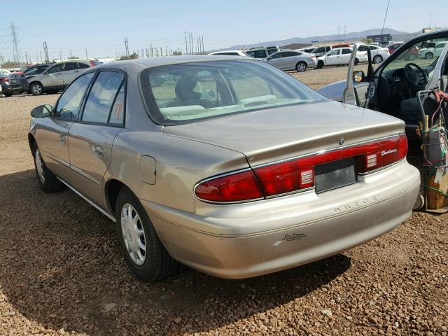 2G4WS52JX31264502 - 2003 BUICK CENTURY CU GOLD photo 3