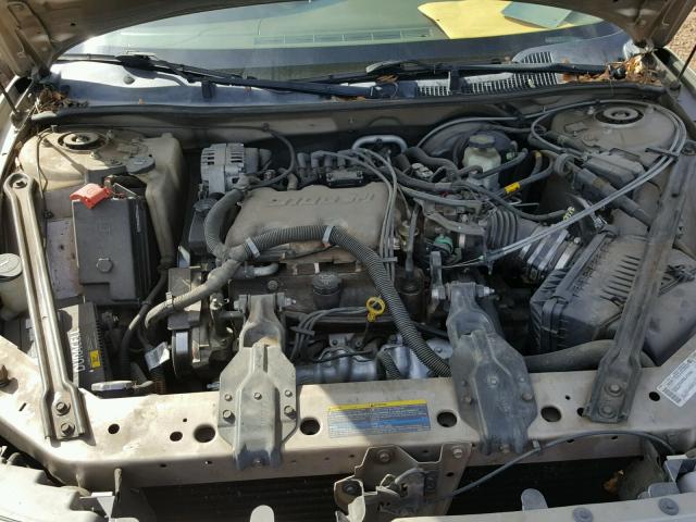 2G4WS52JX31264502 - 2003 BUICK CENTURY CU GOLD photo 7