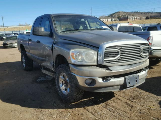 1D7KS28C87J534886 - 2007 DODGE RAM 2500 S BEIGE photo 1