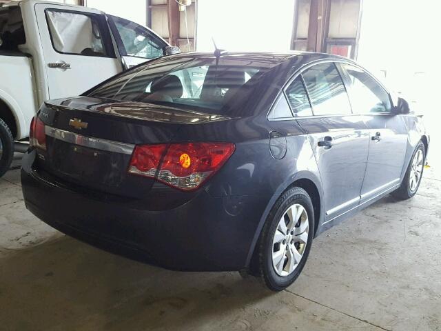 1G1PA5SHXE7479448 - 2014 CHEVROLET CRUZE LS GRAY photo 4