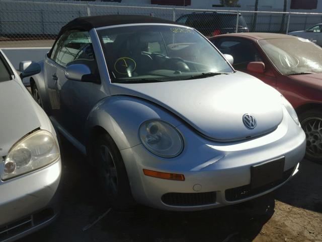 3VWPG31Y66M328123 - 2006 VOLKSWAGEN NEW BEETLE GRAY photo 1