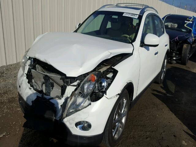 JN1AJ0HRXBM851161 - 2011 INFINITI EX35 BASE WHITE photo 2