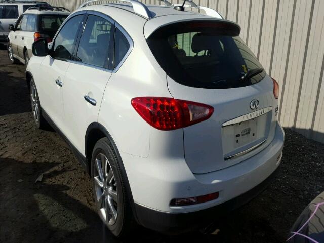 JN1AJ0HRXBM851161 - 2011 INFINITI EX35 BASE WHITE photo 3