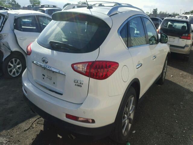 JN1AJ0HRXBM851161 - 2011 INFINITI EX35 BASE WHITE photo 4