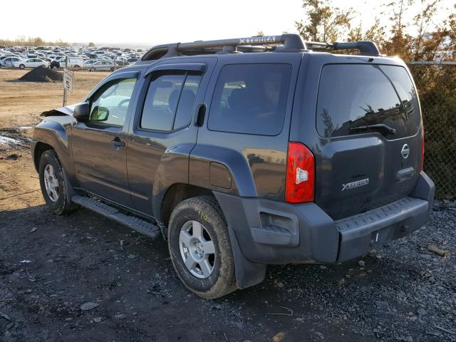 5N1AN08U97C547592 - 2007 NISSAN XTERRA OFF GRAY photo 3