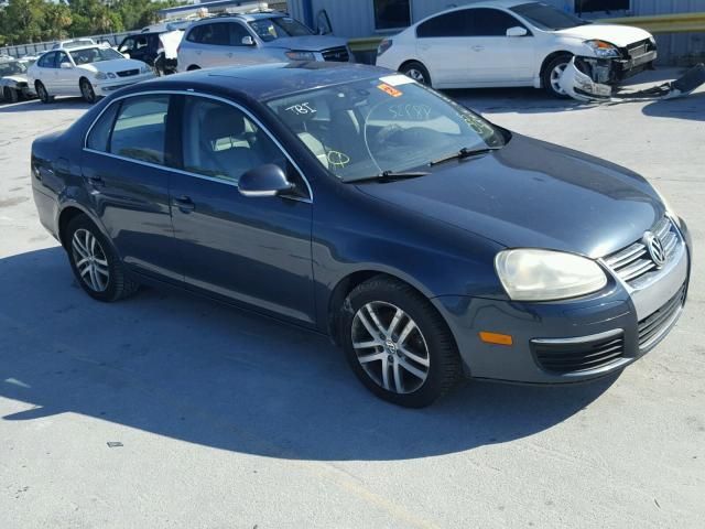 3VWSF71KX5M610442 - 2005 VOLKSWAGEN NEW JETTA BLUE photo 1