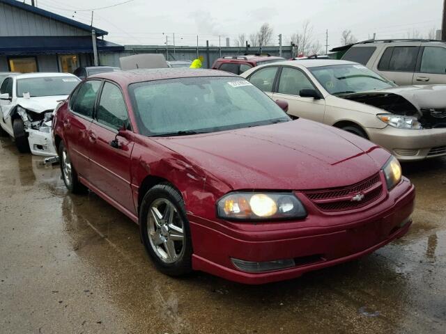 2G1WP521159234257 - 2005 CHEVROLET IMPALA SS MAROON photo 1