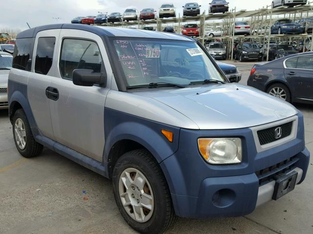 5J6YH28386L024845 - 2006 HONDA ELEMENT LX BLUE photo 1