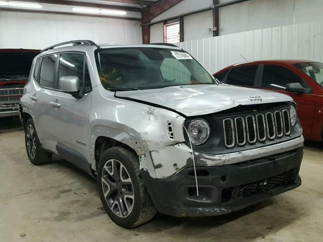 ZACCJABTXFPB31981 - 2015 JEEP RENEGADE L SILVER photo 1