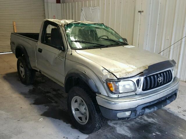 5TEPM62N31Z815597 - 2001 TOYOTA TACOMA SILVER photo 9