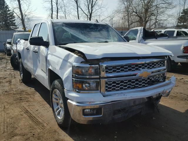 1GCVKRECXEZ331534 - 2014 CHEVROLET SILVERADO WHITE photo 1