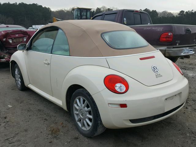 3VWRF31Y96M317998 - 2006 VOLKSWAGEN NEW BEETLE 米色 照片 3