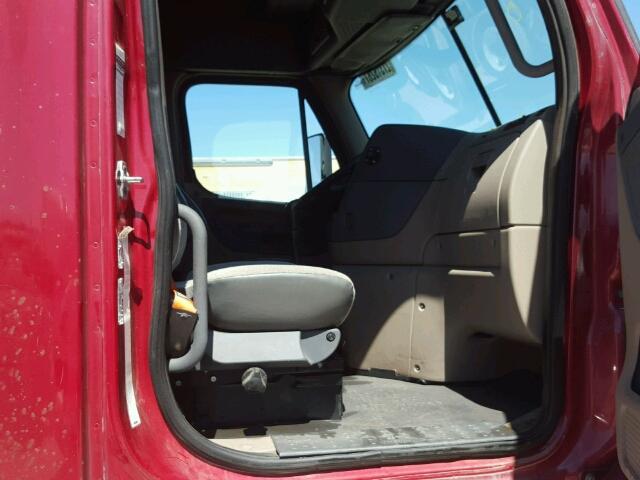 1FUJGLDR2CSBA3611 - 2012 FREIGHTLINER CASCADIA 1 BURGUNDY photo 5