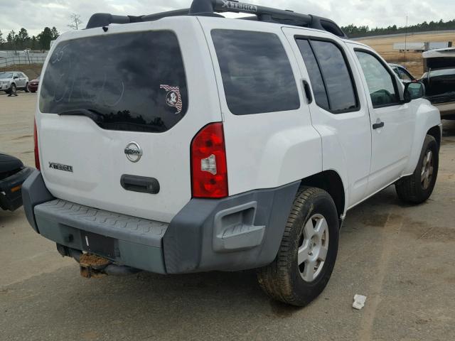 5N1AN08U87C527821 - 2007 NISSAN XTERRA OFF WHITE photo 4