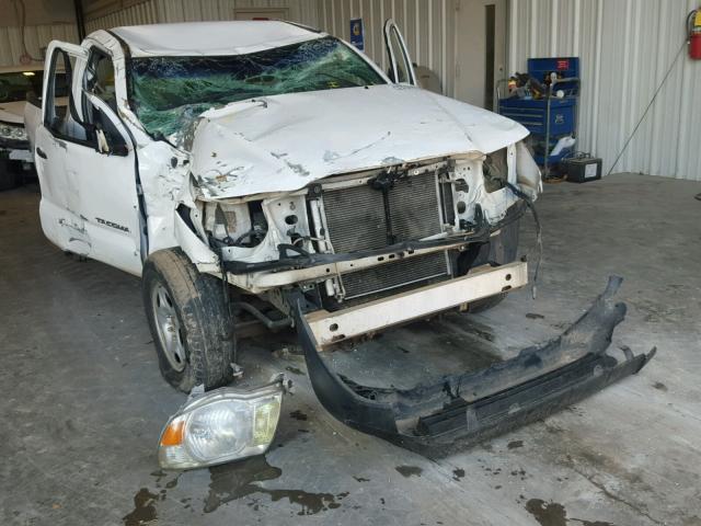 5TENX22N08Z476959 - 2008 TOYOTA TACOMA WHITE photo 1